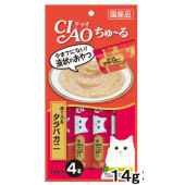 CIAO chura Tuna and Cod crab (14 g x 4 pieces)吞拿魚+鱈場蟹醬 (14gX 4塊) 